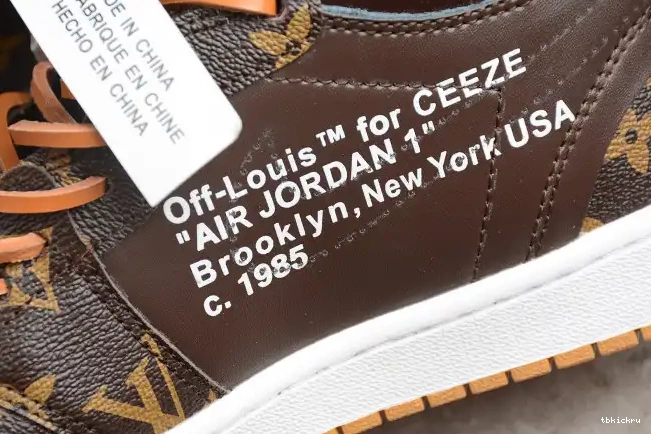 Rep TBK x AQ0818-158 1 Jordan Off-Louis OW Air AJ1 0605